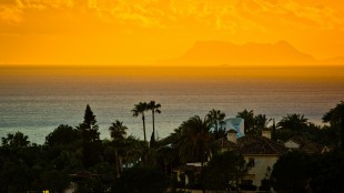 Sunset in Marbella